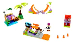 Lego Friends 41099 Heartlake Skate Park Speed Build