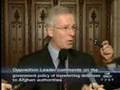 Stéphane Dion on transfer of Afghan detainees