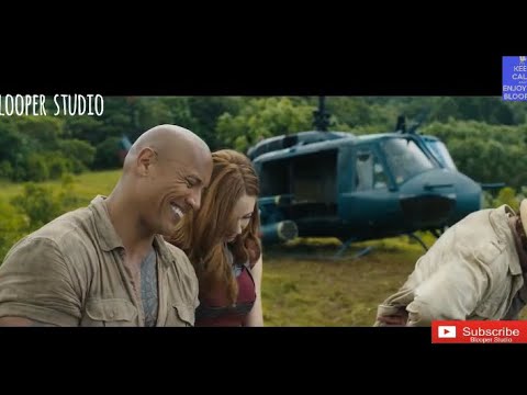 Jumanji- Welcome to the jungle hilarious bloopers🤣