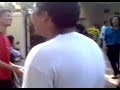 Rohit presses acclerator instead of break on a scooter