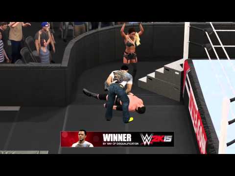 how to turn dq off in wwe 2k15
