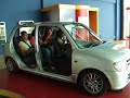 Earthquake Car simulator in Petroluem muzium miri