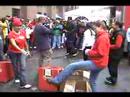 Wallace Spearmon and Laryn Williams bean bag toss