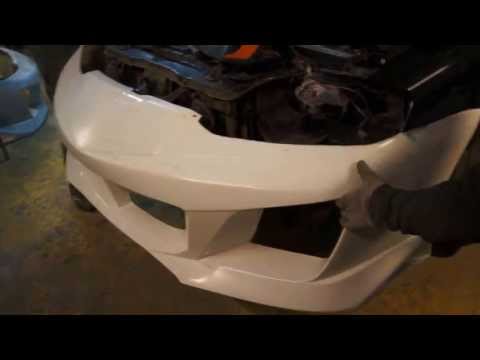 Tuning Hyundai Coupe – Tiburon – Instalation Warrior Mussa body kit