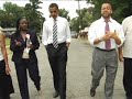 Barack Obama Walks Through Gentilly Barack Obama Walks Through Gentilly