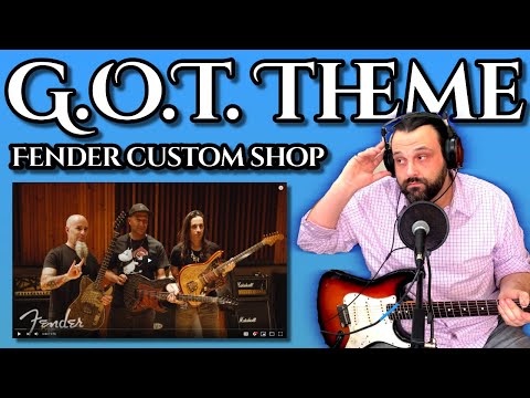 Guitarist REACTS to Fender Custom Shop Game of Thrones SIGIL Series