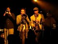 j boogie's dubtronic science w/ jazz mafia horns (adam theis, evan francis, erik jekabson) aima and rene flores @ mezzanine om records showcase in san francisco 4.19.08