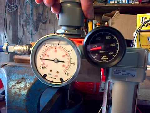 how to install a autometer oil pressure gauge
