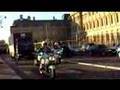 Police Motorcade motorcycle escort convoi Paris France moto