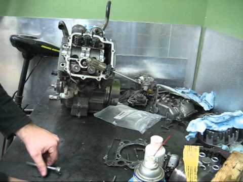 how to rebuild a yamaha rhino motor