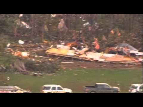 Strike - Tornadoes and severe weather struck the states from Texas to Minnesota on Sunday. The worst damage reported is in Oklahoma, where one person was killed and a...