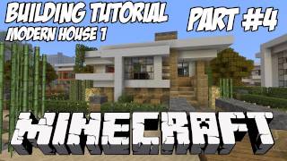 Minecraft Tutorial HD: Modern House 1 - Part 4