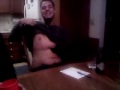 Nipple Flash then Great Booby Shake