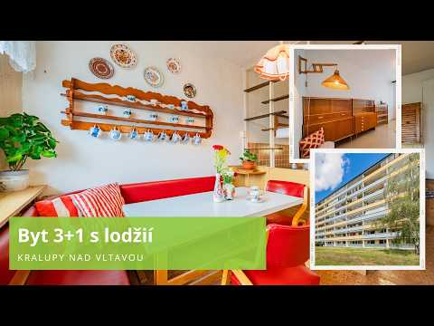 Video Prodej bytu 3+1 s lodžií, Kralupy nad Vltavou
