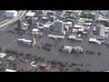 Aerial tour of flooding in Cedar Rapids, Iowa area