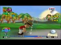 in this episode sonny is determined to make amends for his poor performances thus far and challenges wario to a duel at the newly unlocked yoshi's island. yoshi's island is a difficult course, with narrow fairways, small and awkwardly placed greens and plenty of water hazards. also has donkey kong providing unwelcome background noise. this is where the get character matches start getting serious. wario is a much tougher opponent than anybody you've faced previously. chances are he'll be your first real challenge. his ai is damn good and doesn't make many mistakes. indeed it takes all my ability to keep in touch with him as he racks in birdie after birdie. this video covers the front nine with wario pulling out a small lead over sonny. you guys should watch this; the match is really good.