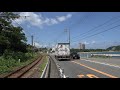 【4K定点撮影】筑肥線（筑前深江～大入）