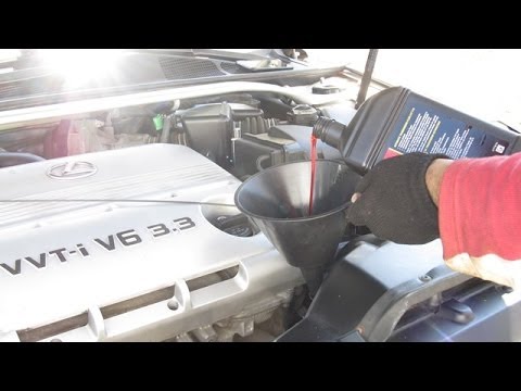 Transmission Fluid Change Lexus ES / Camry V6