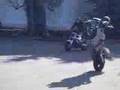 Sportbike stunt (Motobike Show 2007, Kiev-Ukraine)