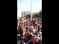 Sf giants fans singing journeys don't stop believing