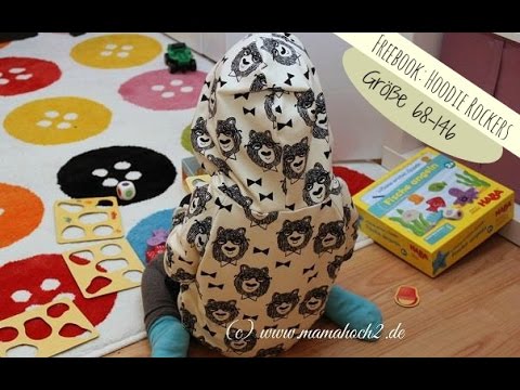 Hoodie Freebook Gr. 68 - 146 von Mamahoch2
