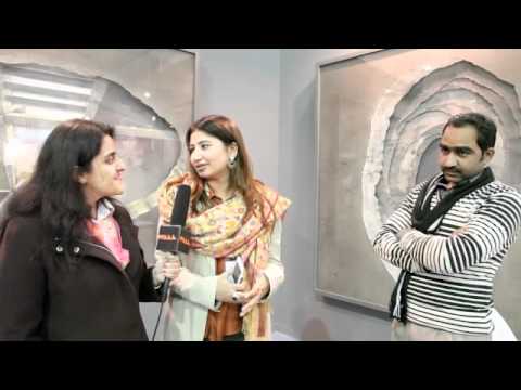 Constucted angles at India Art Fair 2012 