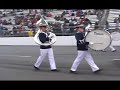 The Highty-Tighties went to Martinsville, Virginia to perform before the Goody's Cool 500 NASCAR race.  The band did a parade lap around the track and kicked off the race by playing the National Anthem.