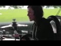 Kim on Travis Barker's flying drums