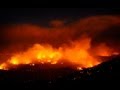 California wildfire rages - YouTube