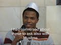 Black German christ convert to Islam