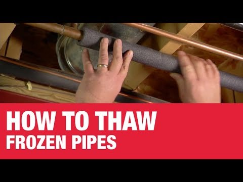 how to locate frozen pipe