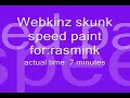 webkinz skunk speed paint