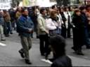 Protesta de Profesores.en Valparaiso