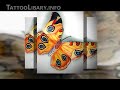 Color Butterfly Tattoo Designs - Design Gallery Color Butterfly Tattoo Designs - Design Gallery