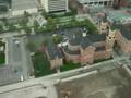 Detroit Ford Field and Greektown aerial video from RC plane