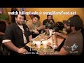 Man v. Food - hot wings challenge in San Jose, California