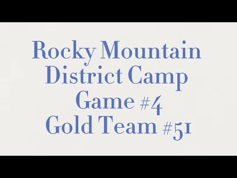 Rocky Mountain District Camp U17 Gold Vs Blue (warne - Gold #51)