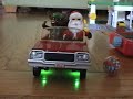 Lowrider Crusing Santa