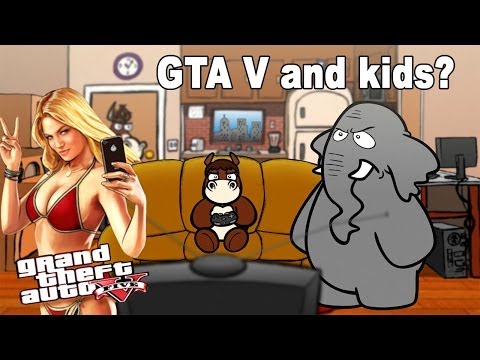 Kids and adult video games