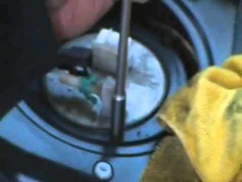 How to replace a 2002 Nissan 3.5 Maxima Fuel Filter 2000-2004 pt 1