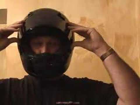 how to fasten arai helmet