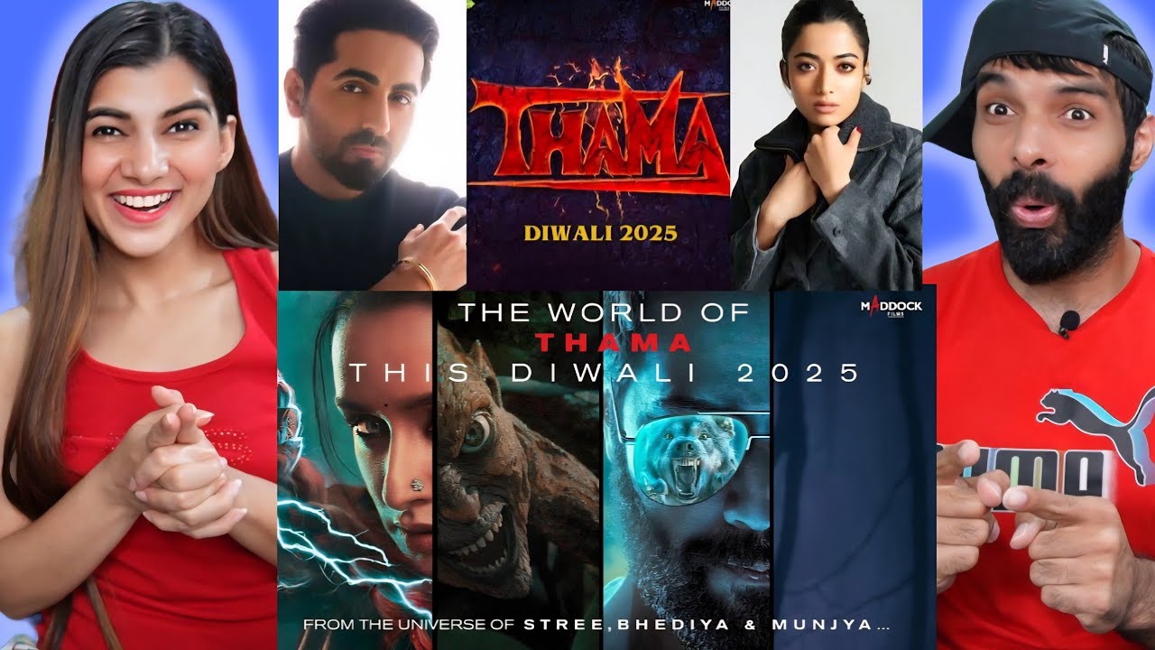 Thama Teaser Announcement Reaction | Ayushmann, Rashmika, Paresh, Nawazuddin| Dinesh