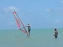 Homero Basto Lima no windsurf