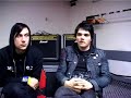 thelondonpaper.com talk to Gerard Way and Frank Iero about the restrictions of the punk community and why MCR are not an 'act'. Interviewed by Malcolm Mackenzie. Shot and edited by Kim Taylor Bennett
