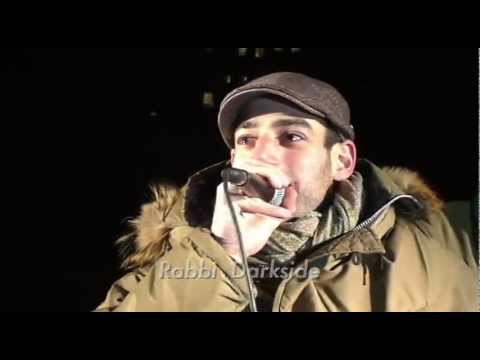Occupy the Courts: Chris Hedges, Lawrence Lessig, Rabbi Darkside at Foley Sq Part 2
