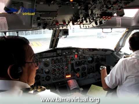 Flight Quito Nueva Loja Ecuador Boeing 727 Tame PART1