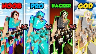 Noob Vs Pro Vs Hacker Vs God Roblox Piggy