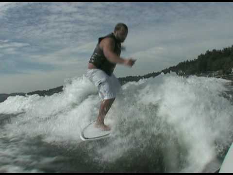 Warrick riding Black Pearl