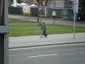 Old Polish Woman running as hell xD