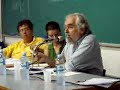 Resposta à uma rodada de perguntas, gravadas ao estilo programa Ensaio. Alfrânio Catani (FE/USP)no debate: Universidade sem cultura?, no ciclo de debates:Universidade para quem?. USP 03.03.2008O ciclo de debates 